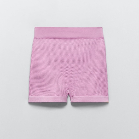 ZARA BNWT Seamless Top + Shorts 2pc Coord Set - Picture 16 of 16